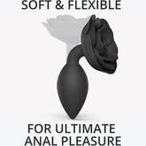 OPEN ROSES - Elegant Silicone Anal Pleasure Plug Butt Plugs